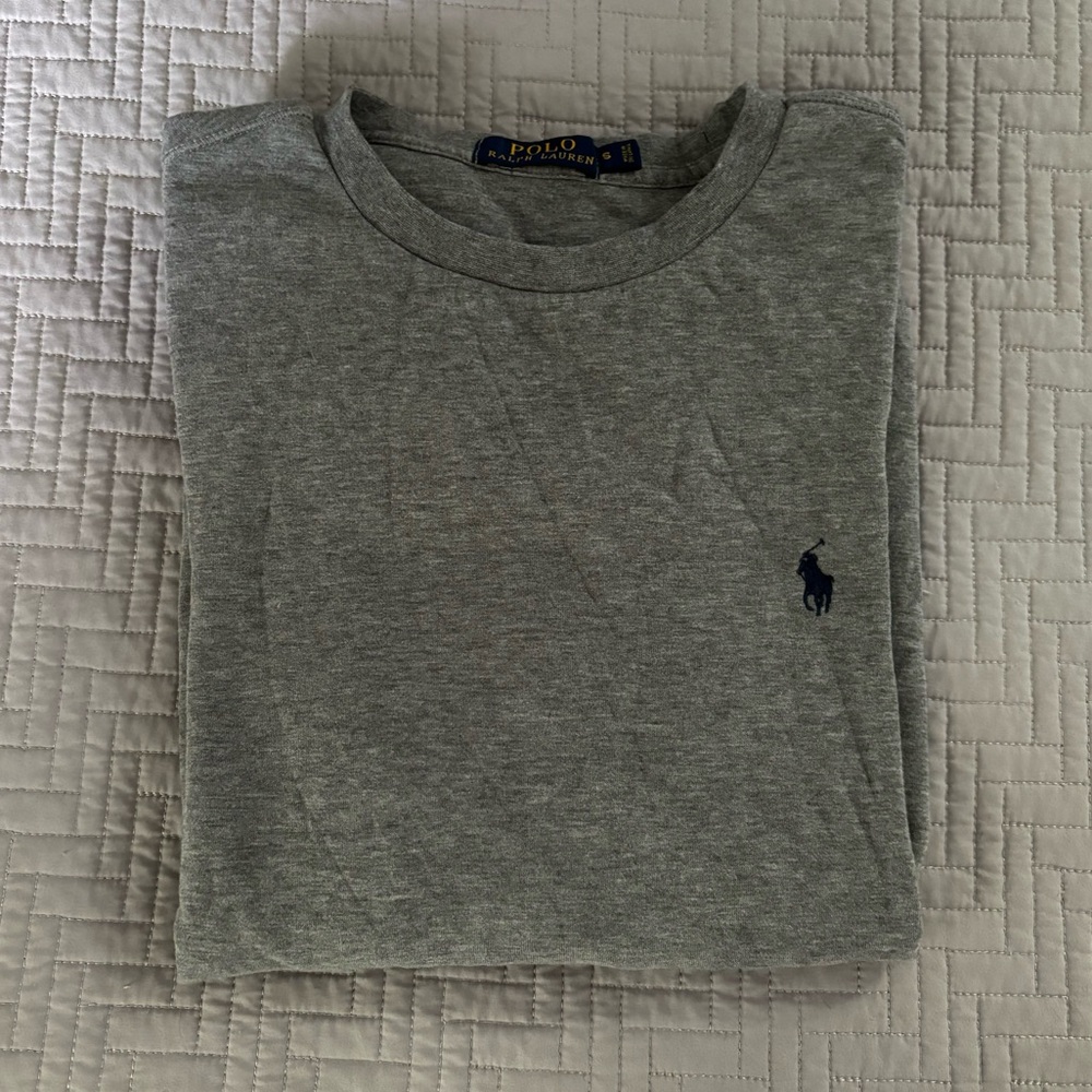 Gray Polo Sweatshirt